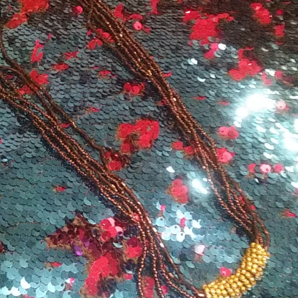 Ashley Cooper crystal bead necklace ro